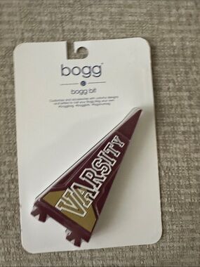 BOGG BAG Maroon and Gold bogg bit for your Bogg bag